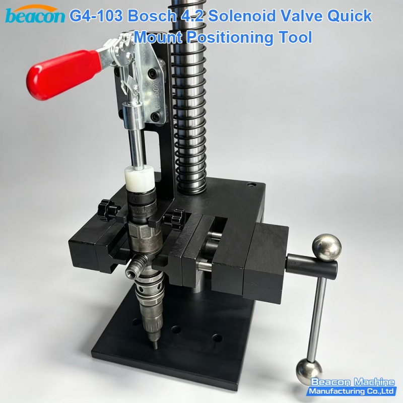 {Bosch 4.2 Diesel Common Rail Injector Solenoid Valve Positioning Mounting Installation Fixture Tool Kit G4-103}