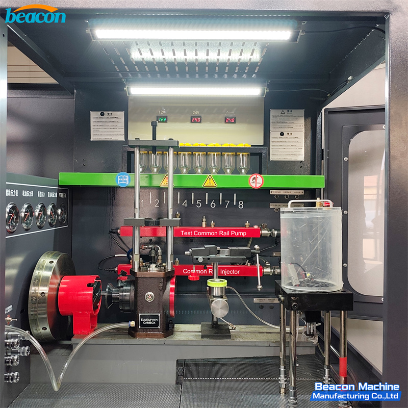 test bench, common rail, dual rail pipes, forced cooling test bench, common rail, dual rail pipes, forced cooling