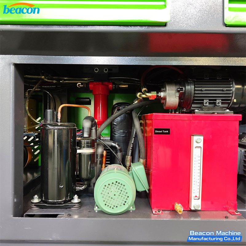 test bench, common rail, dual rail pipes, forced cooling test bench, common rail, dual rail pipes, forced cooling