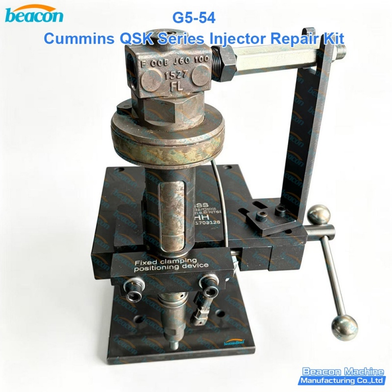 cummins qsk injector repair kit, injector disassembly tool, qsk injector fixture, 3/4 drive wrench cummins qsk injector repair kit, injector disassembly tool, qsk injector fixture, 3/4 drive wrench