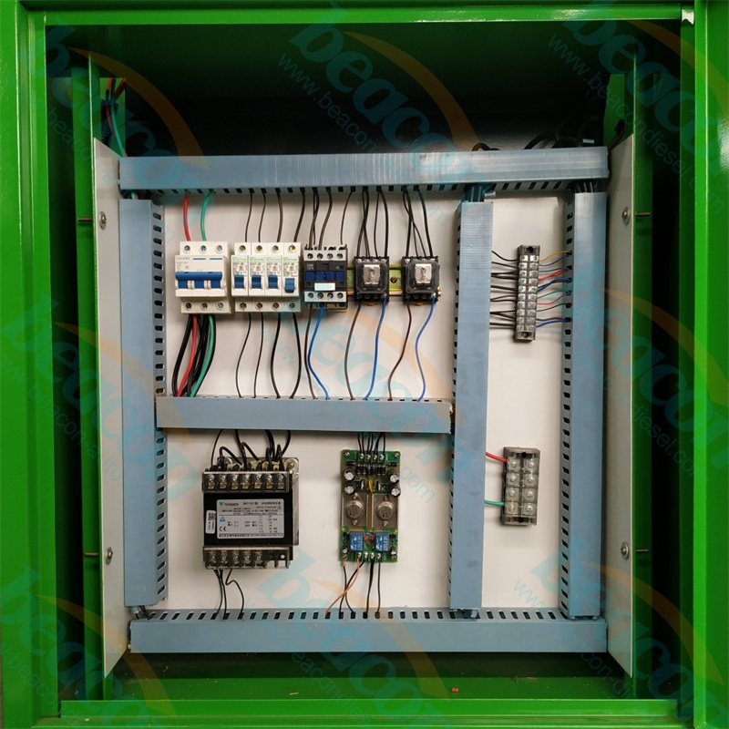 inline pump calibration, 12 cylinder test bench, mechanical governor test