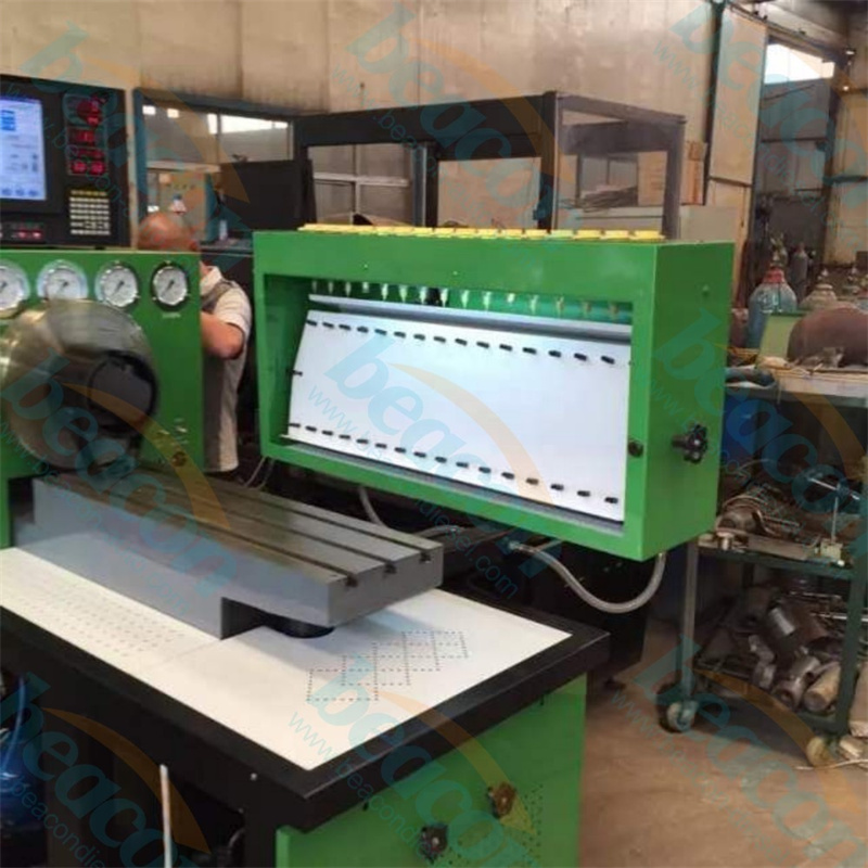 inline pump calibration, 12 cylinder test bench, mechanical governor test