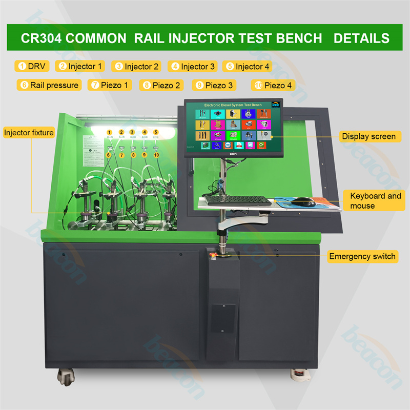 CP1 pump tester, CP2 test equipment, Bosch injector repair