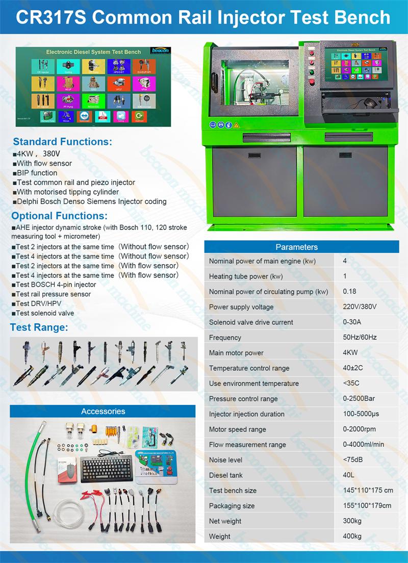 high pressure common rail, rail pressure tester, diesel gauge