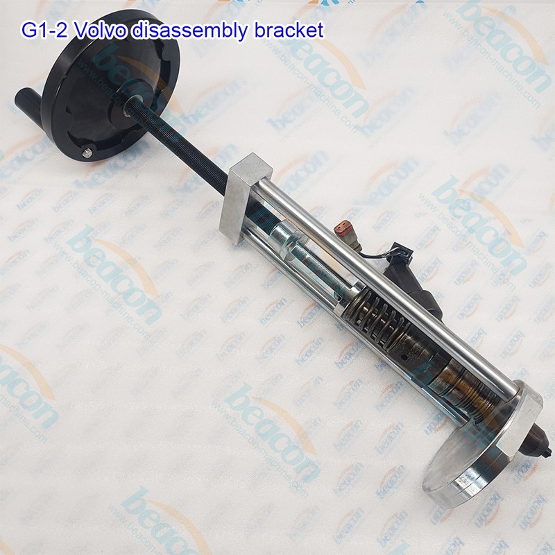 Volvo Injector Stand, Diesel Disassembly Fixture, Truck Fuel System Tool